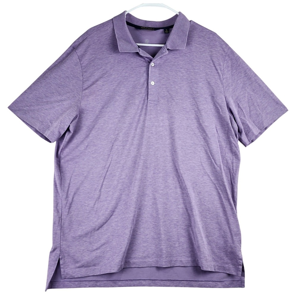 Polo Golf Ralph Lauren Polo Shirt Mens XL Purple Wicking Performance Classic Fit